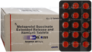 Met Xl R 25/5 Tablet 15